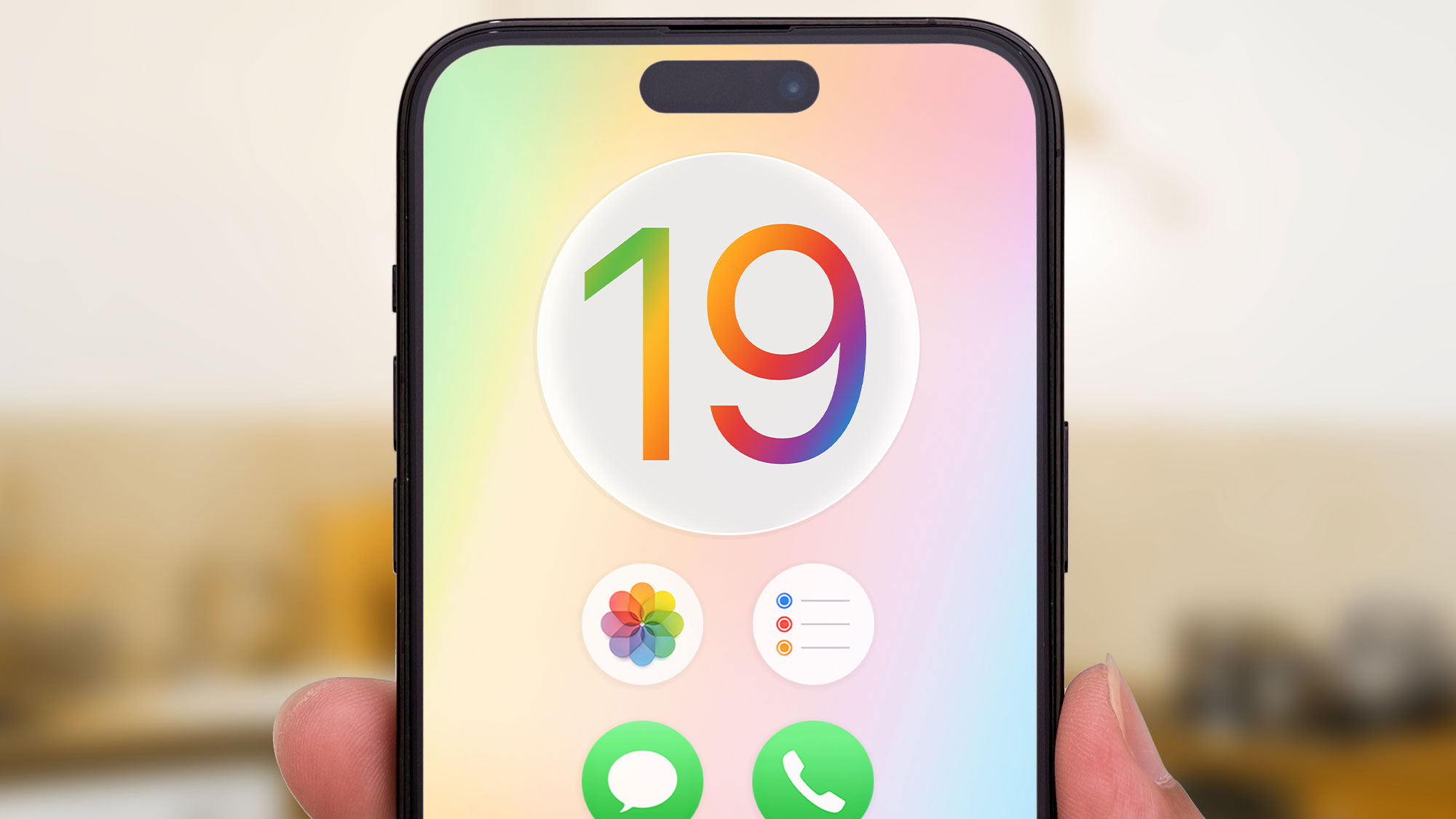 iOS 19 mockup