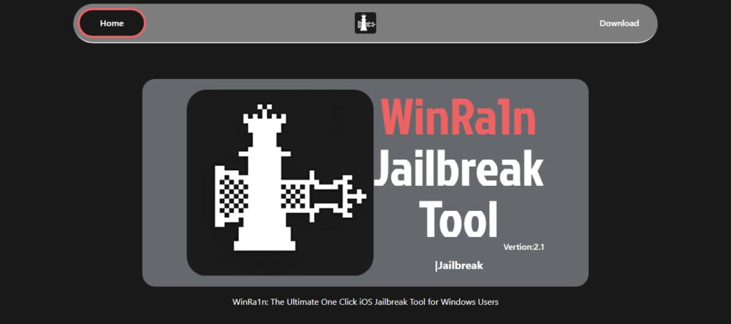 WinRa1n Jailbreak Tool