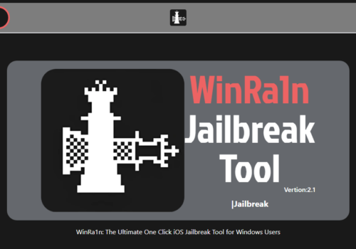 WinRa1n Jailbreak Tool: The Best Windows iOS Jailbreak Tool