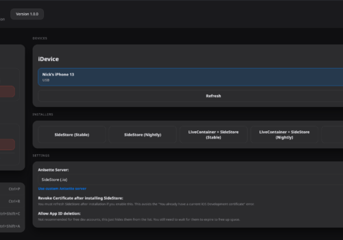 iLoader – User-Friendly open-source desktop application that simplifies iOS app sideloading