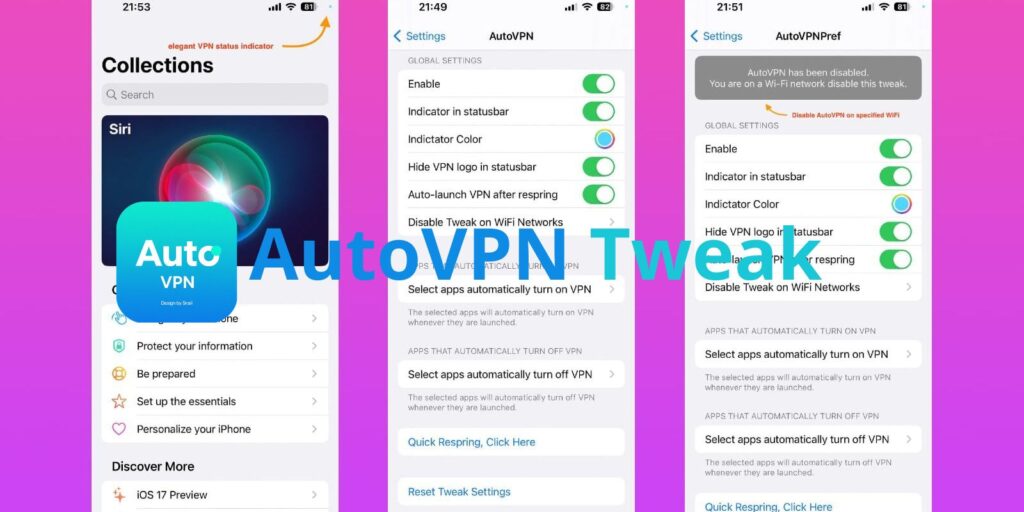 AutoVPN Tweak