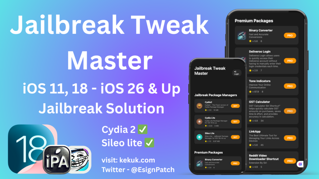 Jailbreak Tweak Master